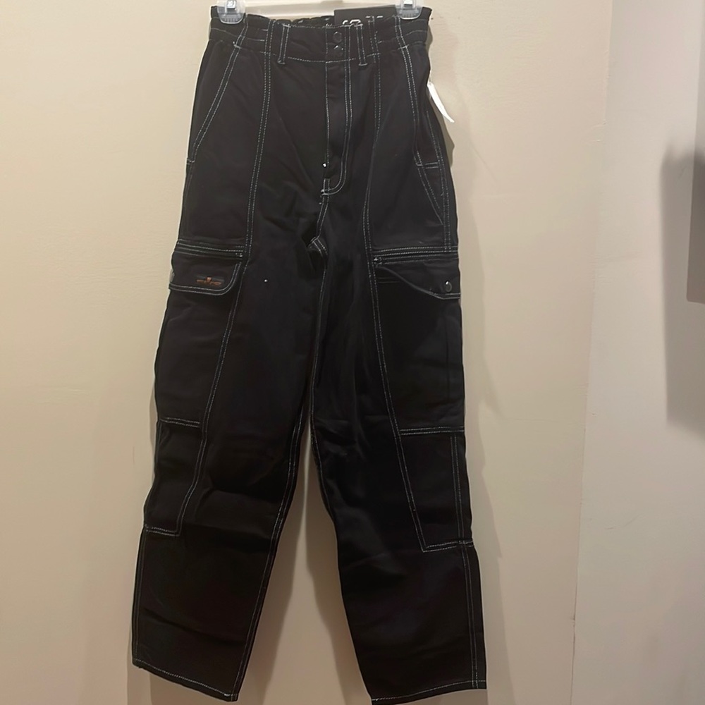 BDG black cargo jeans